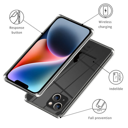 Pattern Printing Phone Case for iPhone 14 , Anti-drop TPU Mobile Phone Cover