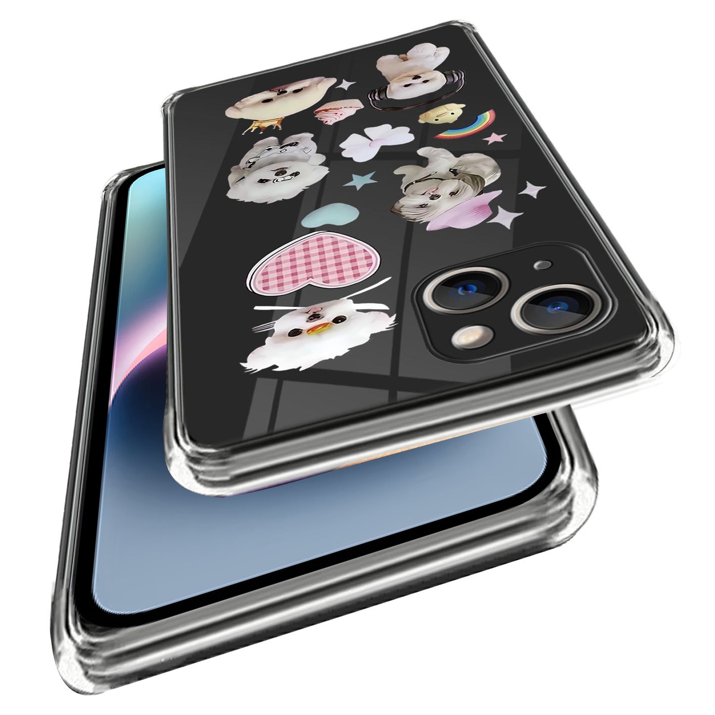 Pattern Printing Phone Case for iPhone 14 , Anti-drop TPU Mobile Phone Cover