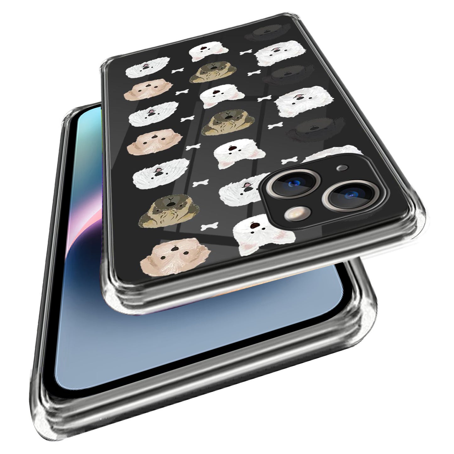 Pattern Printing Phone Case for iPhone 14 , Anti-drop TPU Mobile Phone Cover