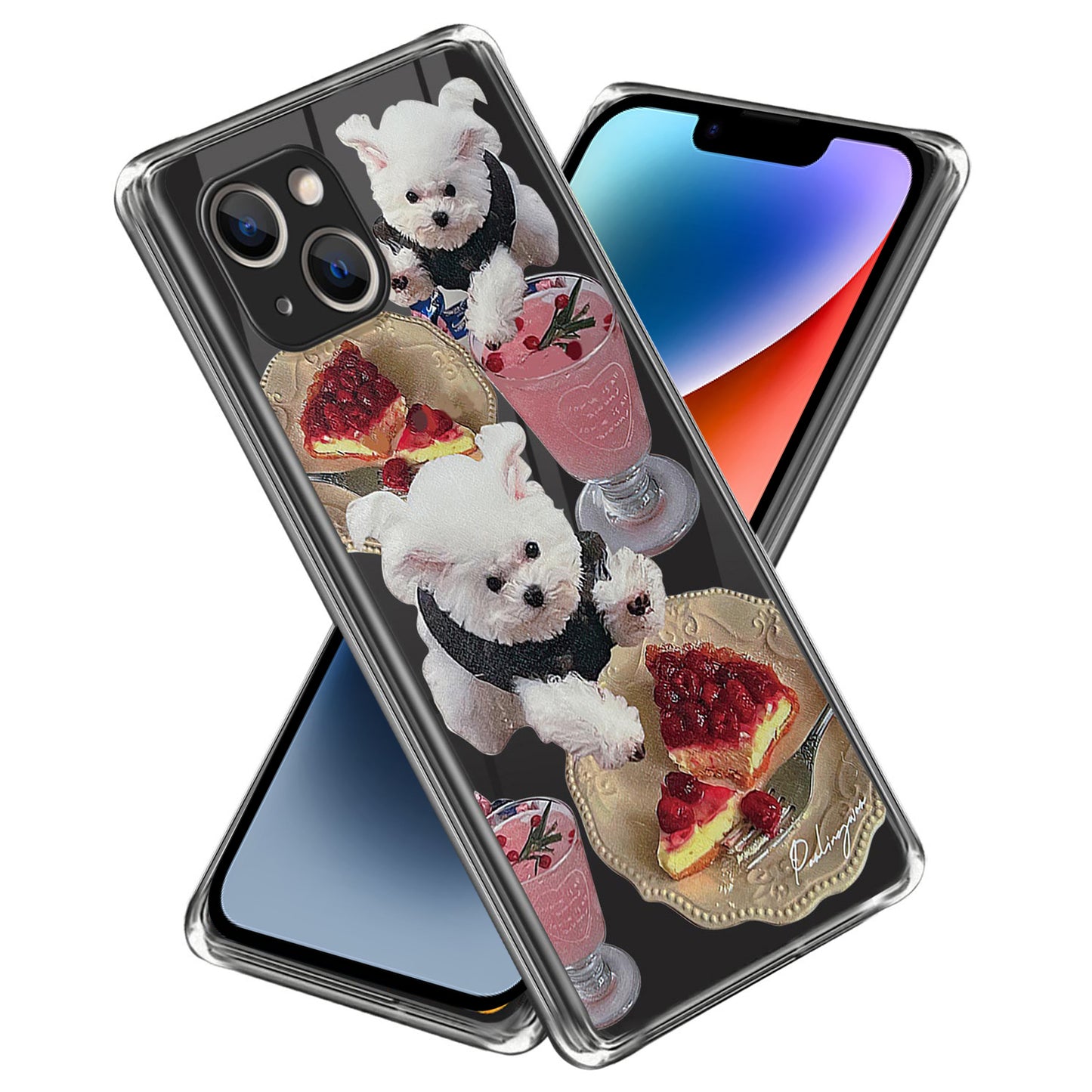 Pattern Printing Phone Case for iPhone 14 , Anti-drop TPU Mobile Phone Cover