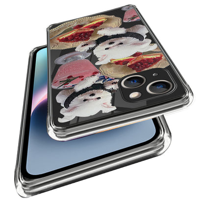 Pattern Printing Phone Case for iPhone 14 , Anti-drop TPU Mobile Phone Cover