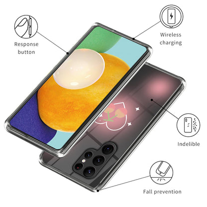 For Samsung Galaxy S23 Ultra Pattern Printing Phone TPU Case Cell Phone Cover