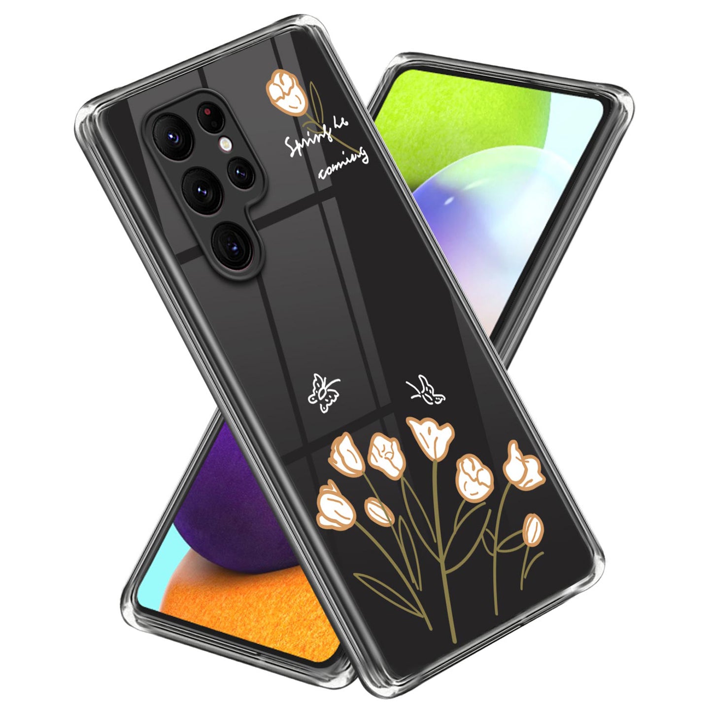 For Samsung Galaxy S23 Ultra Pattern Printing Phone TPU Case Cell Phone Cover