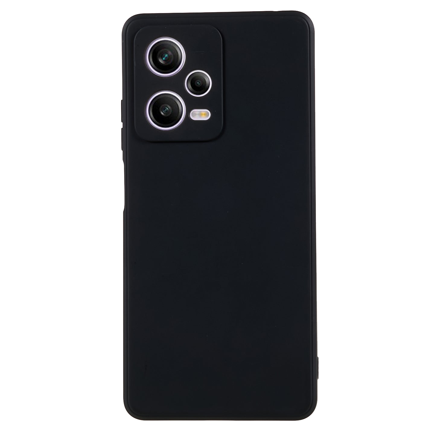 For Xiaomi Redmi Note 12 Pro 5G Straight Edge Design Phone Case Soft TPU Precise Cutout Anti-Scratch Cover