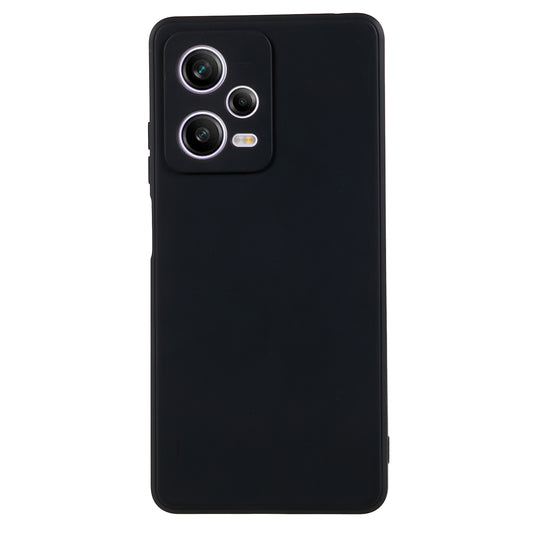 For Xiaomi Redmi Note 12 Pro 5G Straight Edge Design Phone Case Soft TPU Precise Cutout Anti-Scratch Cover