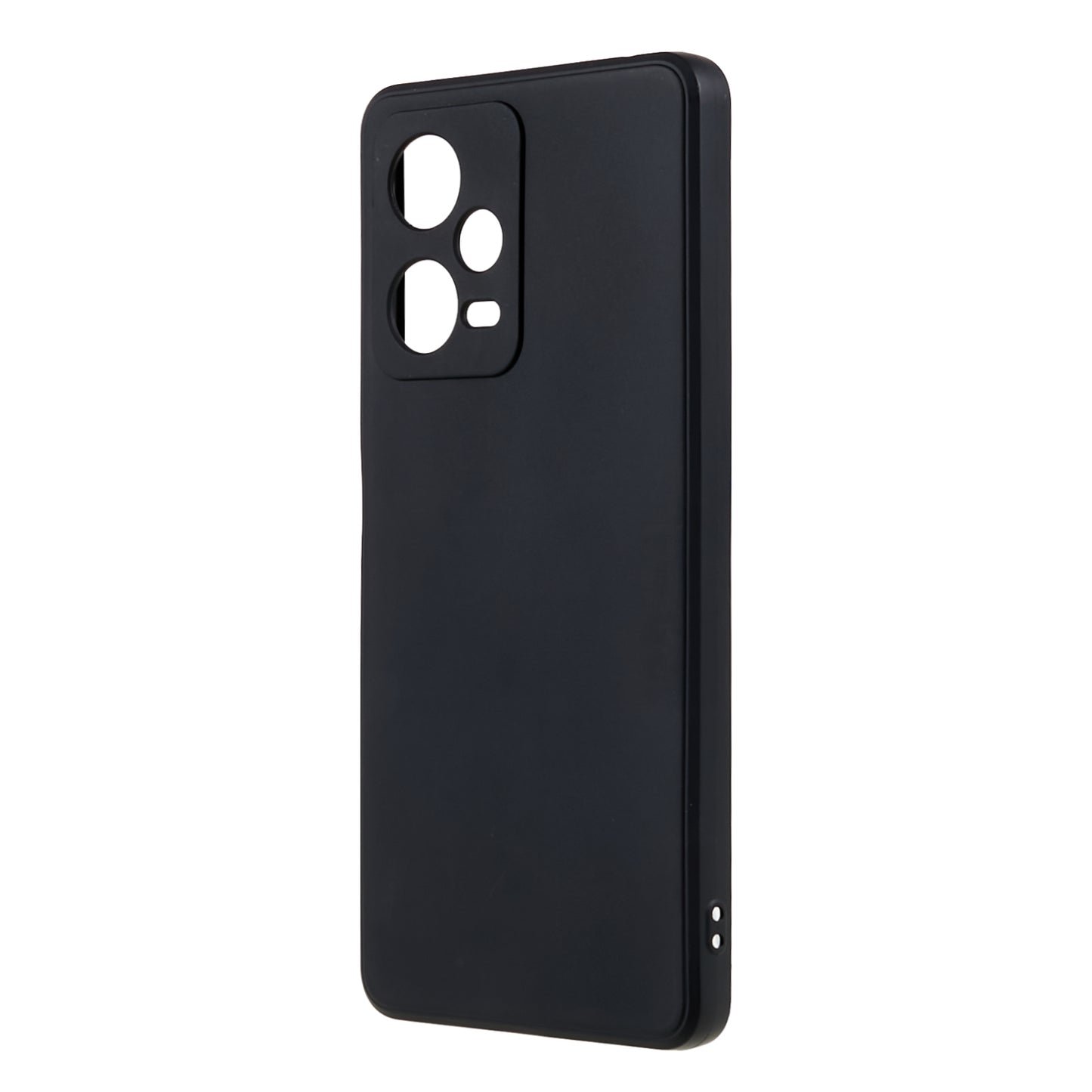 For Xiaomi Redmi Note 12 Pro 5G Straight Edge Design Phone Case Soft TPU Precise Cutout Anti-Scratch Cover