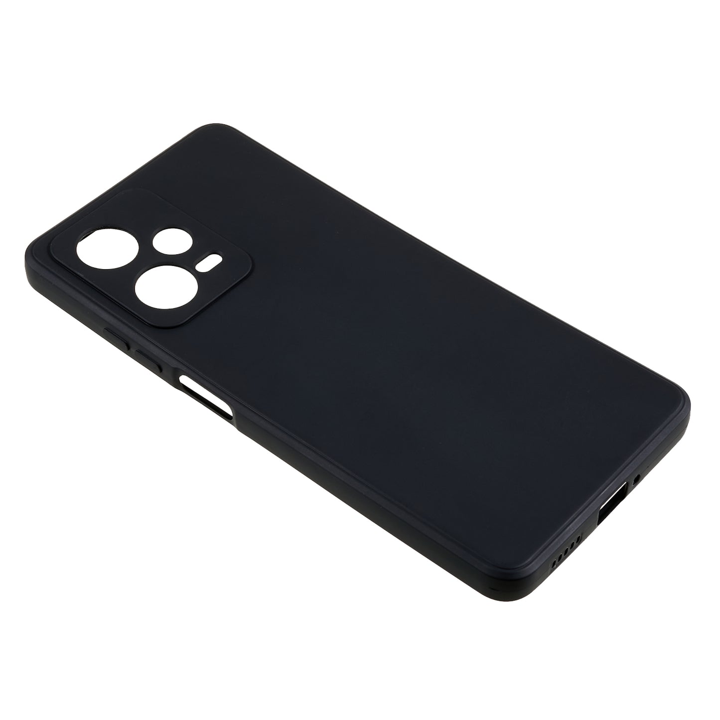 For Xiaomi Redmi Note 12 Pro 5G Straight Edge Design Phone Case Soft TPU Precise Cutout Anti-Scratch Cover