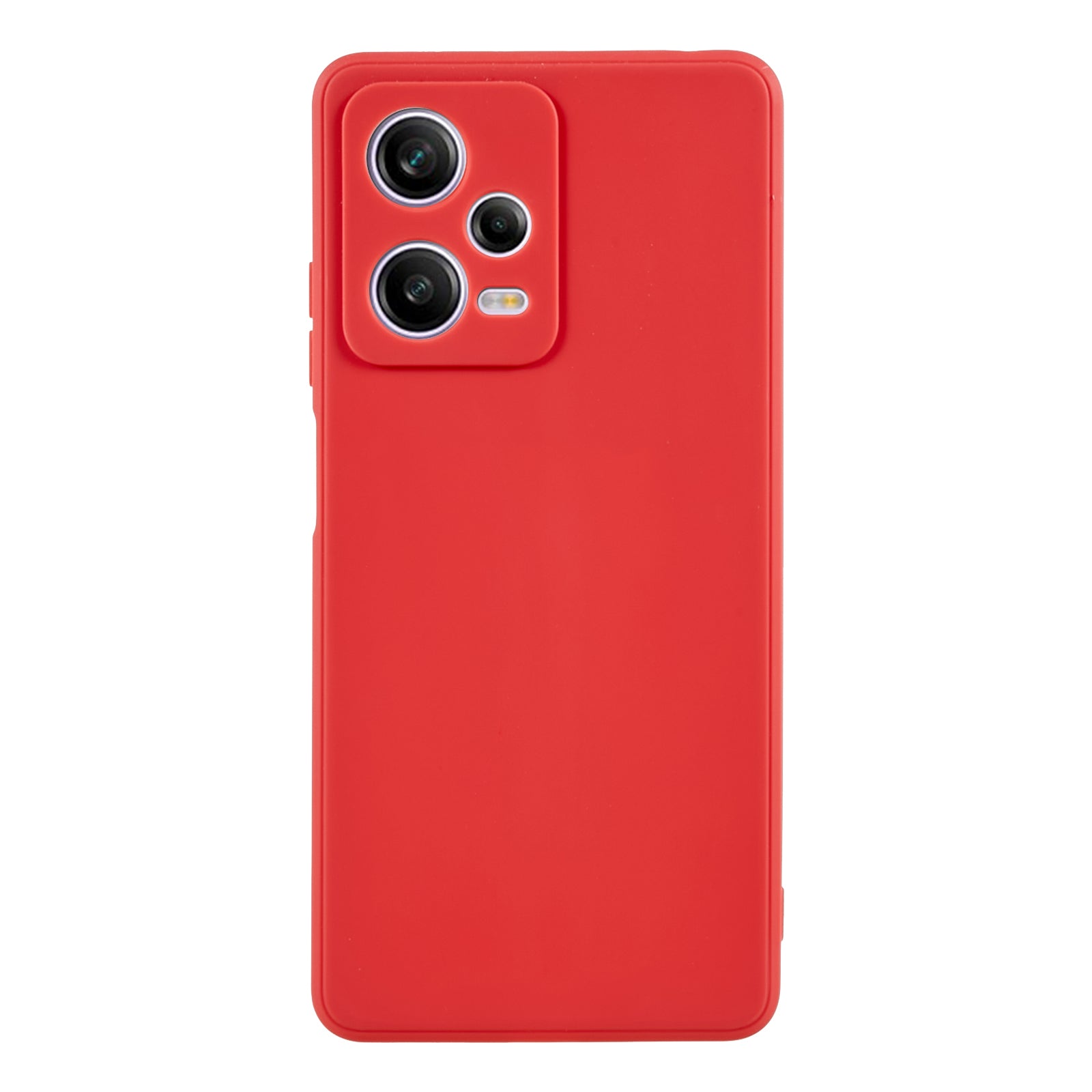 For Xiaomi Redmi Note 12 Pro 5G Straight Edge Design Phone Case Soft TPU Precise Cutout Anti-Scratch Cover