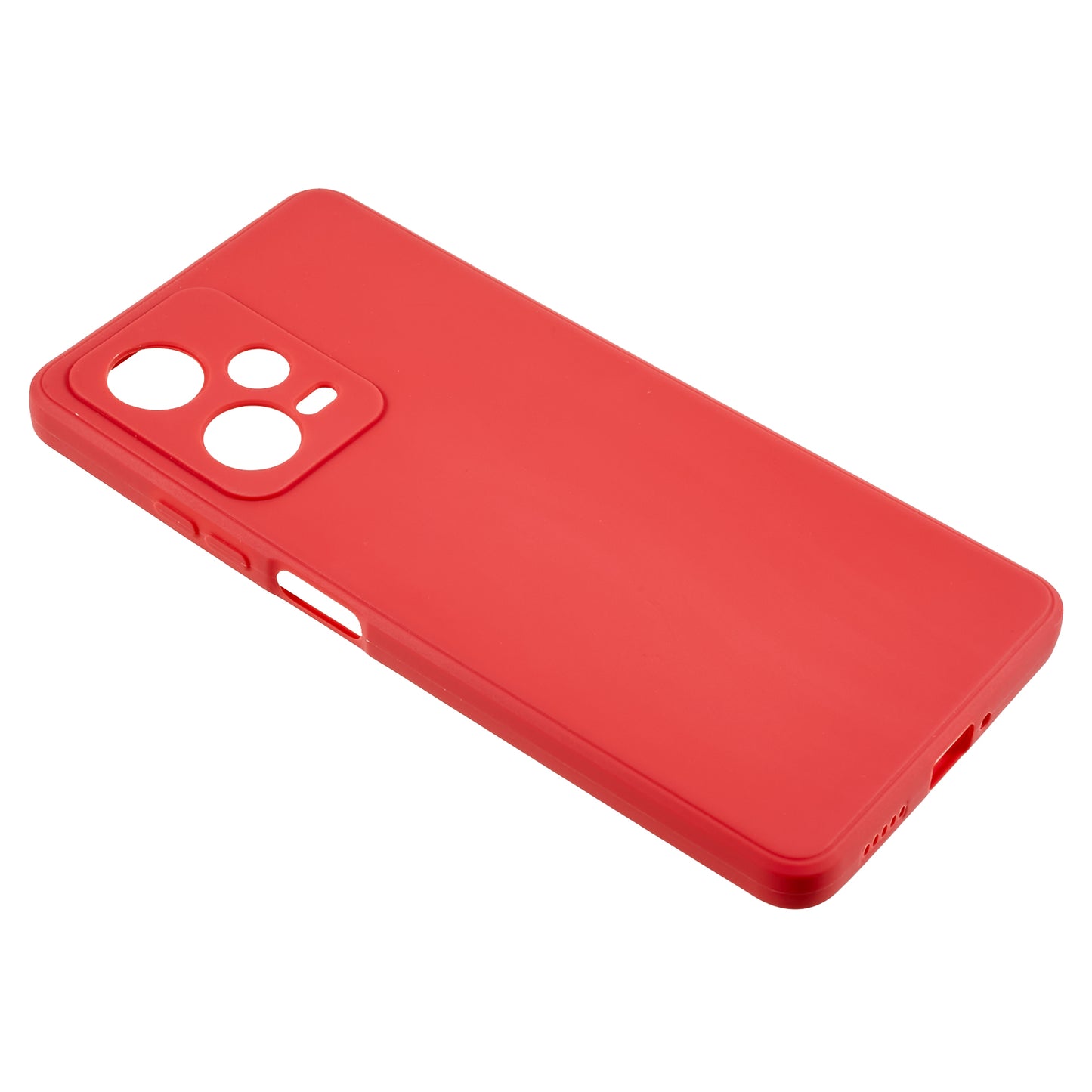 For Xiaomi Redmi Note 12 Pro 5G Straight Edge Design Phone Case Soft TPU Precise Cutout Anti-Scratch Cover