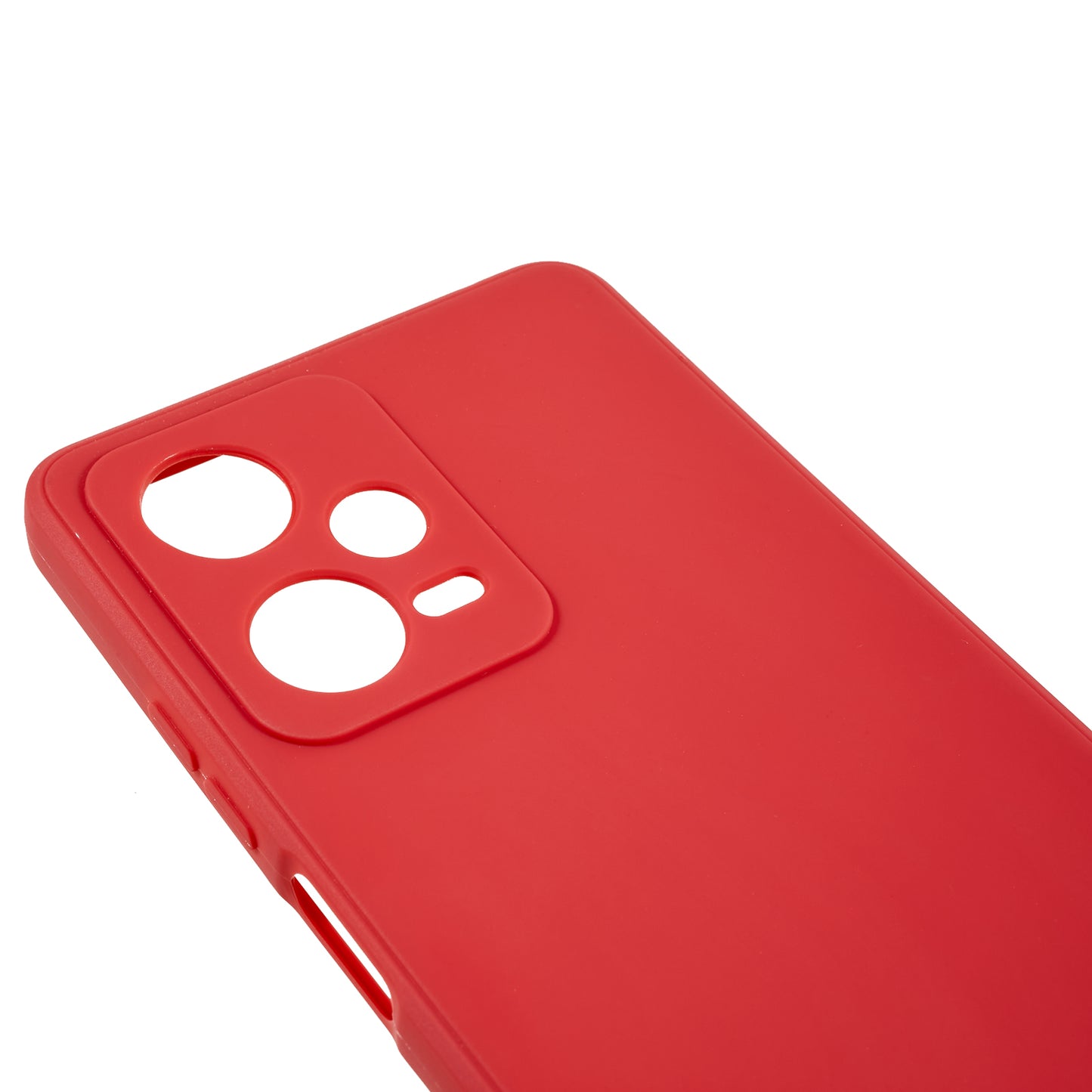 For Xiaomi Redmi Note 12 Pro 5G Straight Edge Design Phone Case Soft TPU Precise Cutout Anti-Scratch Cover