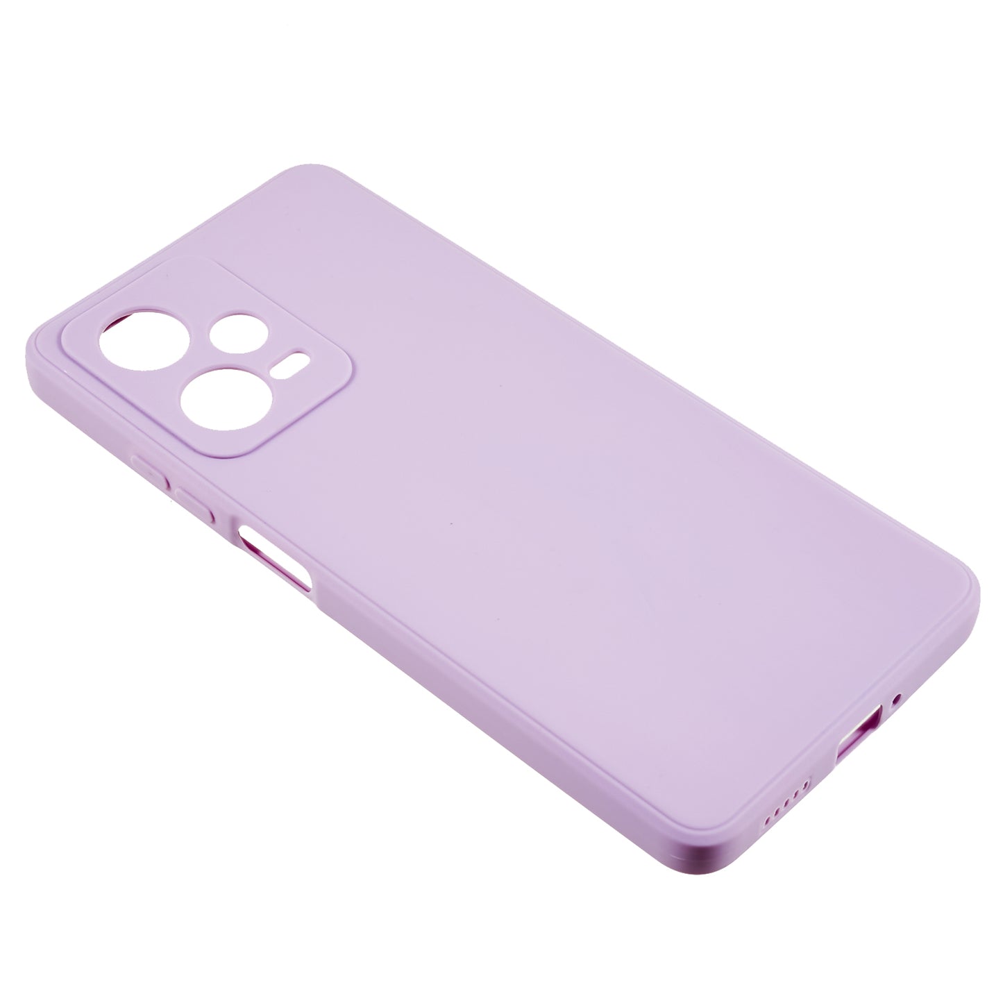 For Xiaomi Redmi Note 12 Pro 5G Straight Edge Design Phone Case Soft TPU Precise Cutout Anti-Scratch Cover