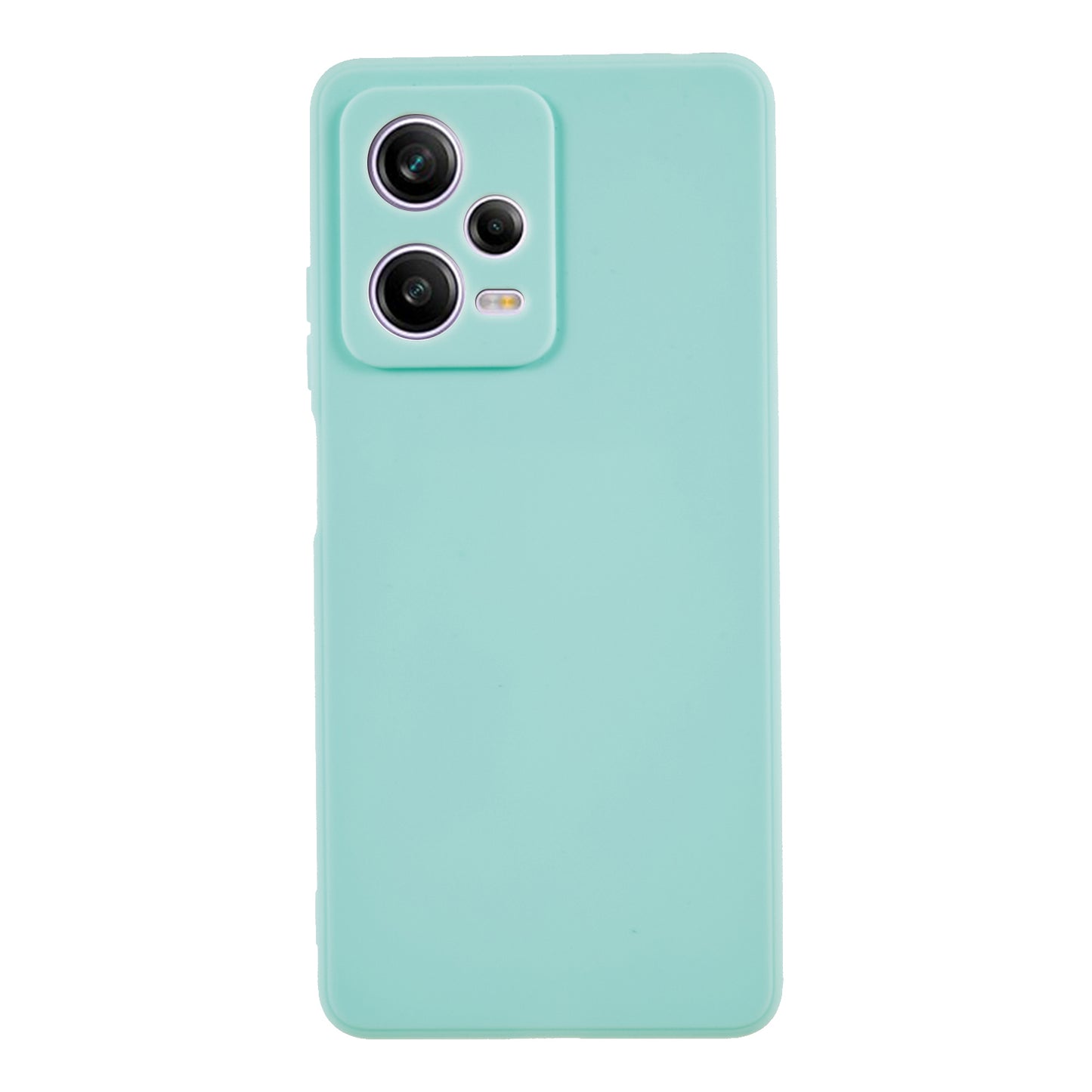 For Xiaomi Redmi Note 12 Pro 5G Straight Edge Design Phone Case Soft TPU Precise Cutout Anti-Scratch Cover