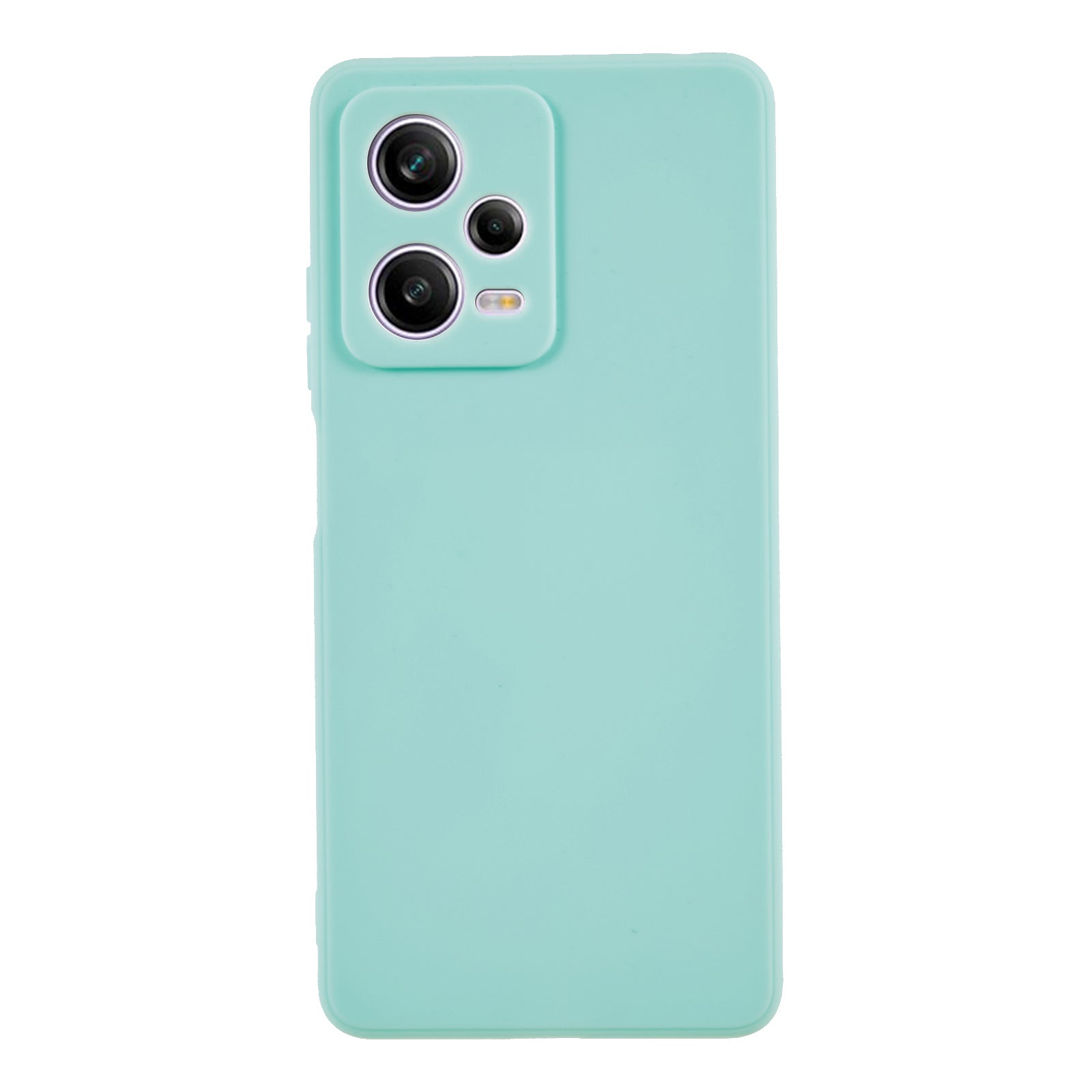 For Xiaomi Redmi Note 12 Pro 5G Straight Edge Design Phone Case Soft TPU Precise Cutout Anti-Scratch Cover