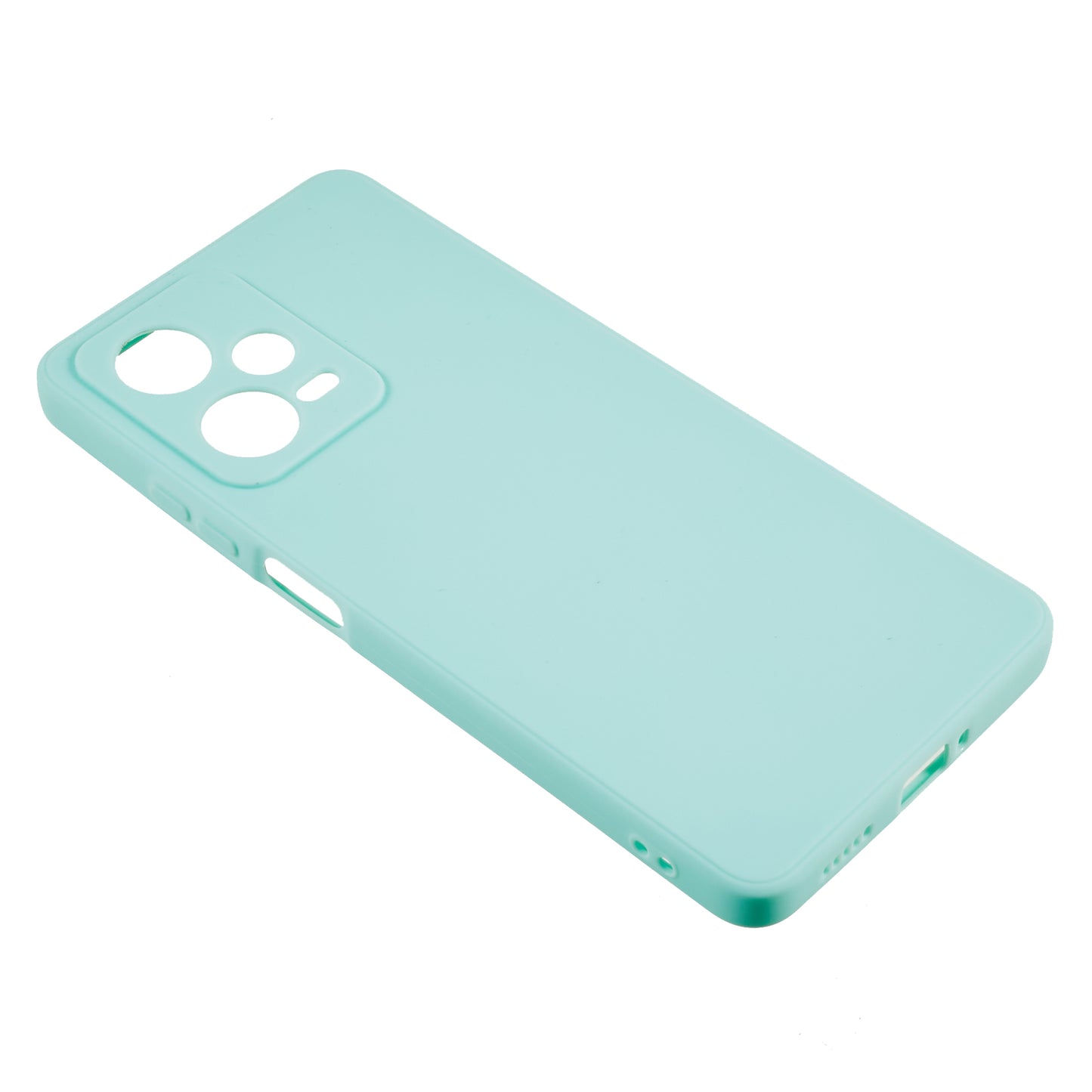 For Xiaomi Redmi Note 12 Pro 5G Straight Edge Design Phone Case Soft TPU Precise Cutout Anti-Scratch Cover