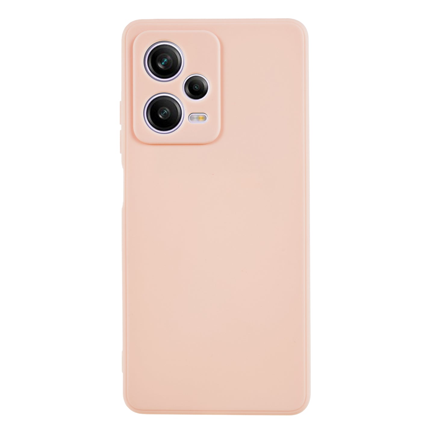 For Xiaomi Redmi Note 12 Pro 5G Straight Edge Design Phone Case Soft TPU Precise Cutout Anti-Scratch Cover