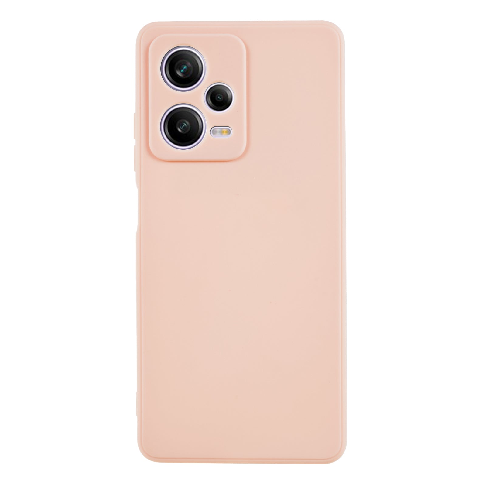 For Xiaomi Redmi Note 12 Pro 5G Straight Edge Design Phone Case Soft TPU Precise Cutout Anti-Scratch Cover