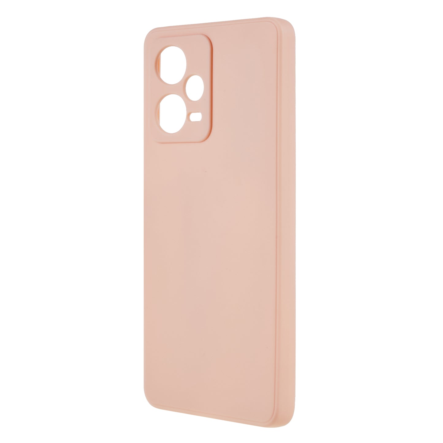 For Xiaomi Redmi Note 12 Pro 5G Straight Edge Design Phone Case Soft TPU Precise Cutout Anti-Scratch Cover
