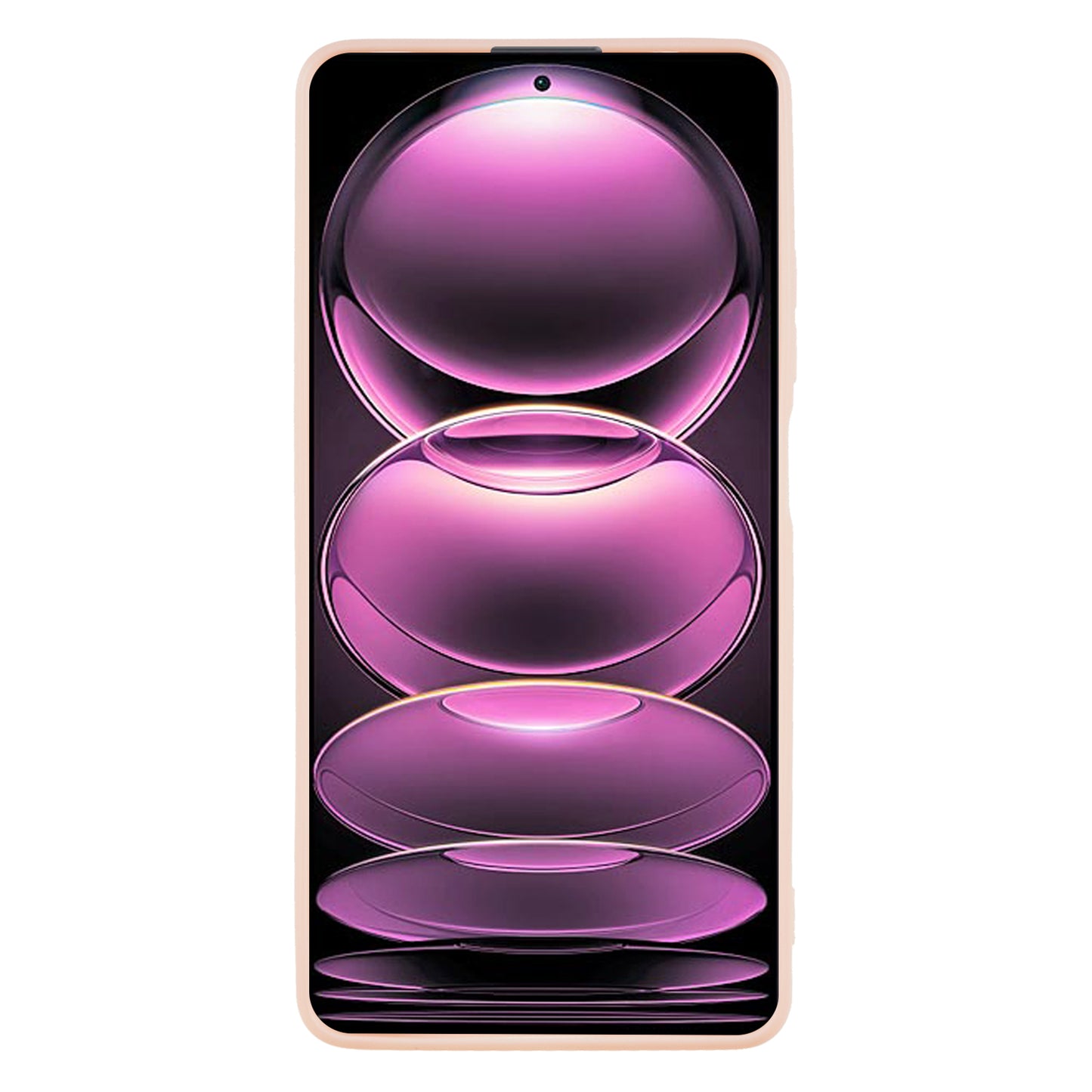 For Xiaomi Redmi Note 12 Pro 5G Straight Edge Design Phone Case Soft TPU Precise Cutout Anti-Scratch Cover
