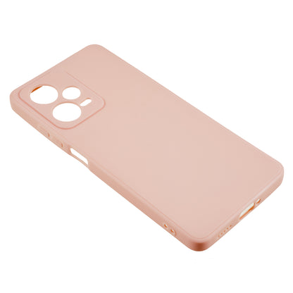 For Xiaomi Redmi Note 12 Pro 5G Straight Edge Design Phone Case Soft TPU Precise Cutout Anti-Scratch Cover