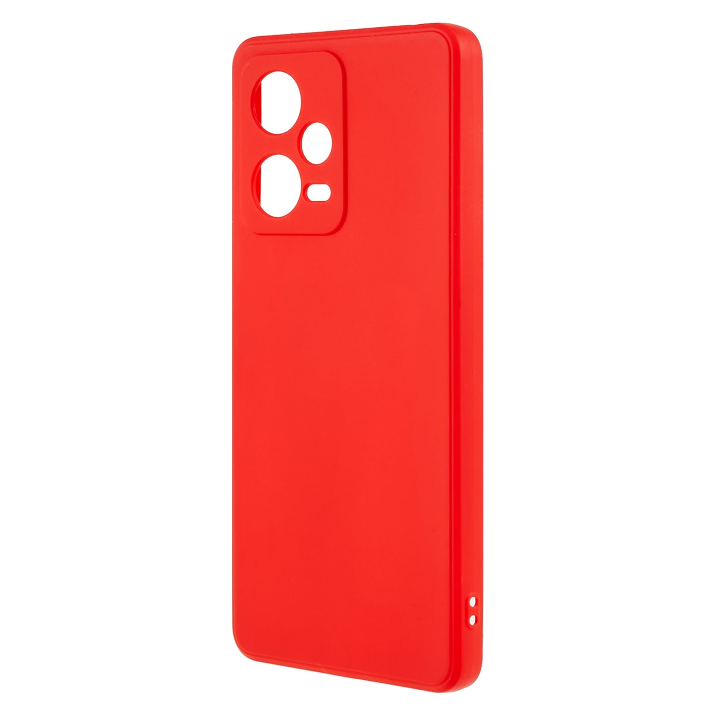 For Xiaomi Redmi Note 12 Pro 5G Straight Edge Design Phone Case Soft TPU Precise Cutout Anti-Scratch Cover