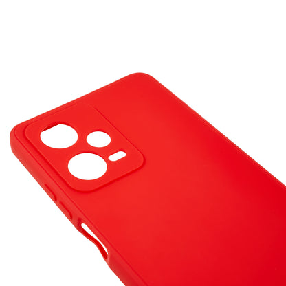 For Xiaomi Redmi Note 12 Pro 5G Straight Edge Design Phone Case Soft TPU Precise Cutout Anti-Scratch Cover
