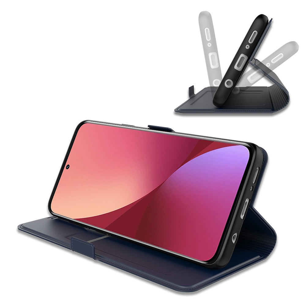 For Xiaomi Redmi Note 12 5G (India) / (China) / (Global) / Poco X5 5G Phone Leather Case Card Holder Stand Cover