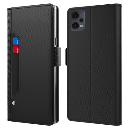 For Xiaomi Redmi Note 12 5G (India) / (China) / (Global) / Poco X5 5G Mirror Phone Case Card Holder Leather Stand Phone Cover