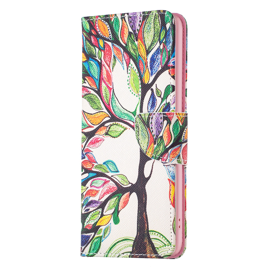 For Oppo Find X6 Pro 5G Pattern Printing PU Leather Wallet Cover Shockproof Stand Phone Case