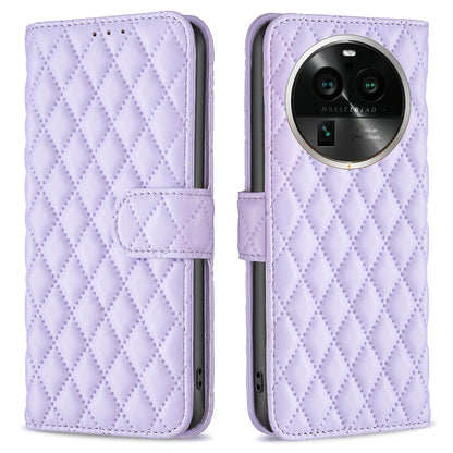 BINFEN COLOR BF Style-14 for Oppo Find X6 Pro PU Leather Phone Case Stand Wallet Phone Cover
