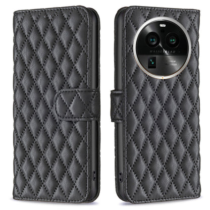 BINFEN COLOR BF Style-14 for Oppo Find X6 Pro PU Leather Phone Case Stand Wallet Phone Cover