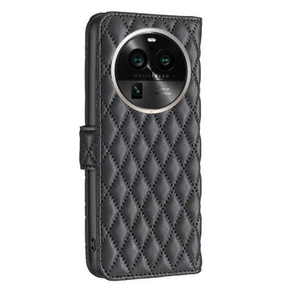 BINFEN COLOR BF Style-14 for Oppo Find X6 Pro PU Leather Phone Case Stand Wallet Phone Cover