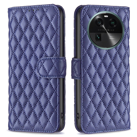 BINFEN COLOR BF Style-14 for Oppo Find X6 Stand Wallet Leather Phone Case Smartphone Cover