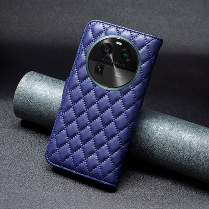 BINFEN COLOR BF Style-14 for Oppo Find X6 Stand Wallet Leather Phone Case Smartphone Cover