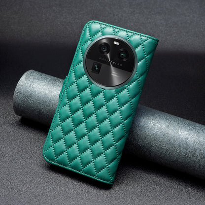 BINFEN COLOR BF Style-14 for Oppo Find X6 Stand Wallet Leather Phone Case Smartphone Cover