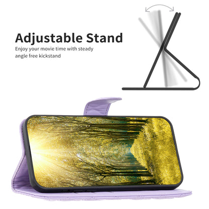 BINFEN COLOR BF Style-14 for Oppo Find X6 Stand Wallet Leather Phone Case Smartphone Cover