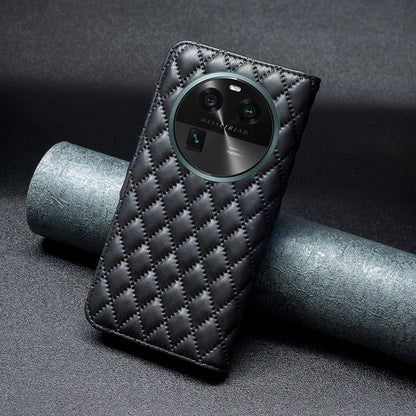 BINFEN COLOR BF Style-14 for Oppo Find X6 Stand Wallet Leather Phone Case Smartphone Cover