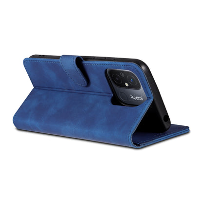 AZNS For Xiaomi Poco C55 4G / Redmi 11A 4G / Redmi 12C 4G Leather Phone Cover Stand Wallet Case