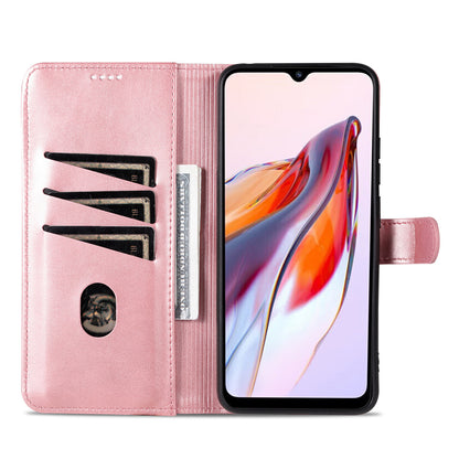 AZNS For Xiaomi Poco C55 4G / Redmi 11A 4G / Redmi 12C 4G Leather Phone Cover Stand Wallet Case