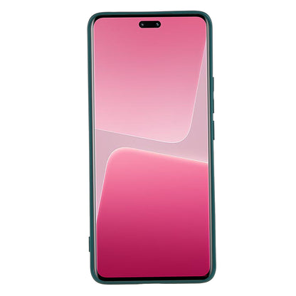 For Xiaomi 13 Lite / Civi 2 5G Rubberized TPU Shockproof Case Fiber Lining Soft Phone Cover