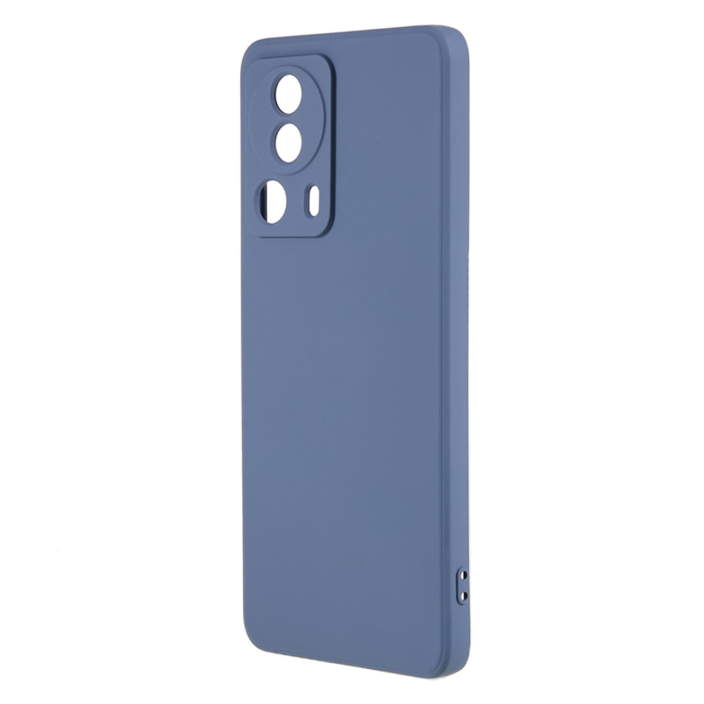 For Xiaomi 13 Lite / Civi 2 5G Rubberized TPU Shockproof Case Fiber Lining Soft Phone Cover