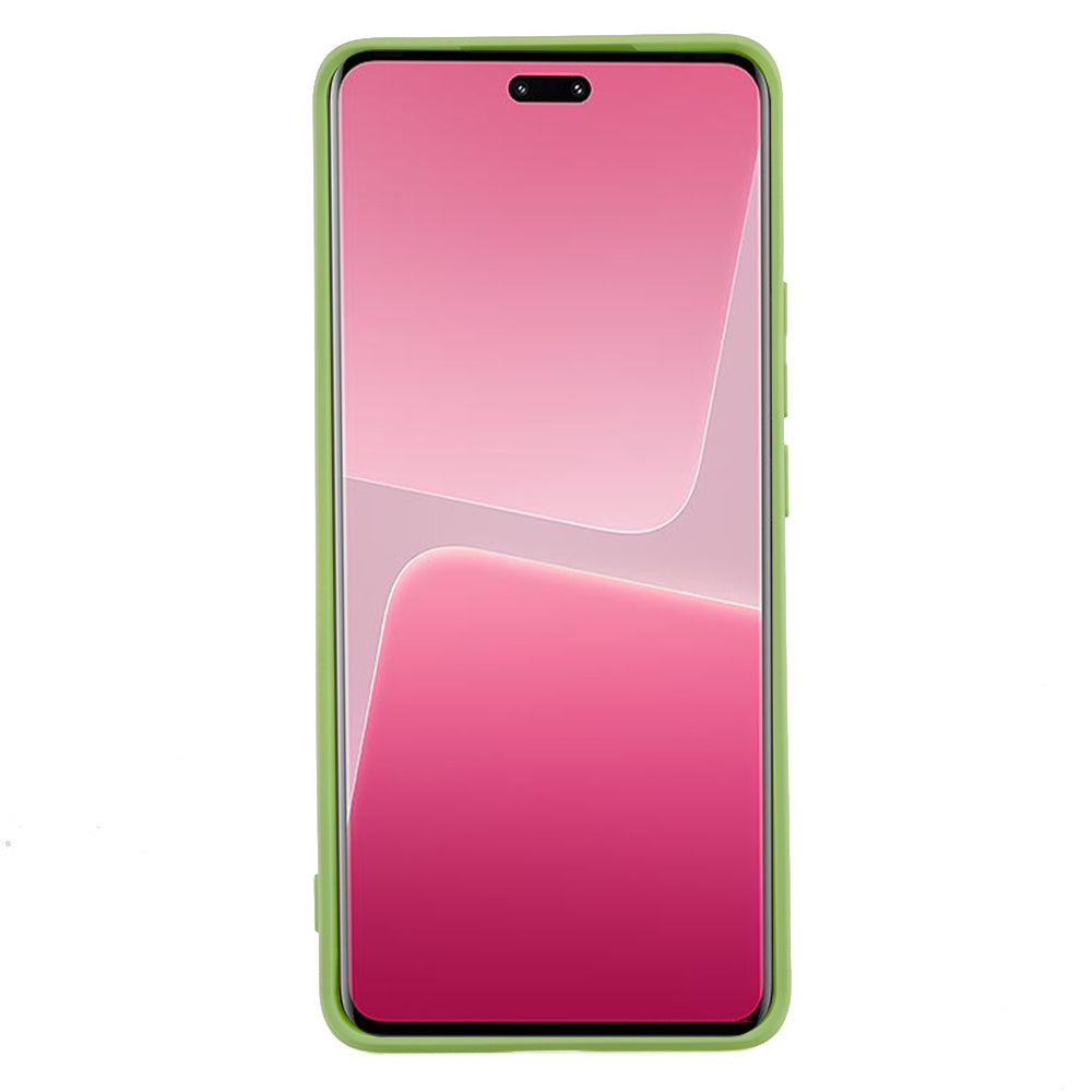 For Xiaomi 13 Lite / Civi 2 5G Rubberized TPU Shockproof Case Fiber Lining Soft Phone Cover