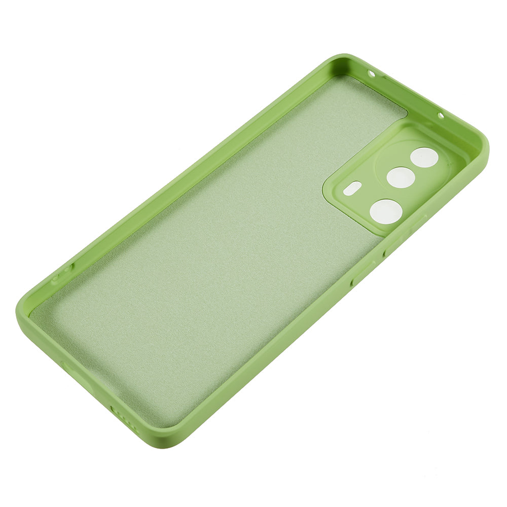 For Xiaomi 13 Lite / Civi 2 5G Rubberized TPU Shockproof Case Fiber Lining Soft Phone Cover