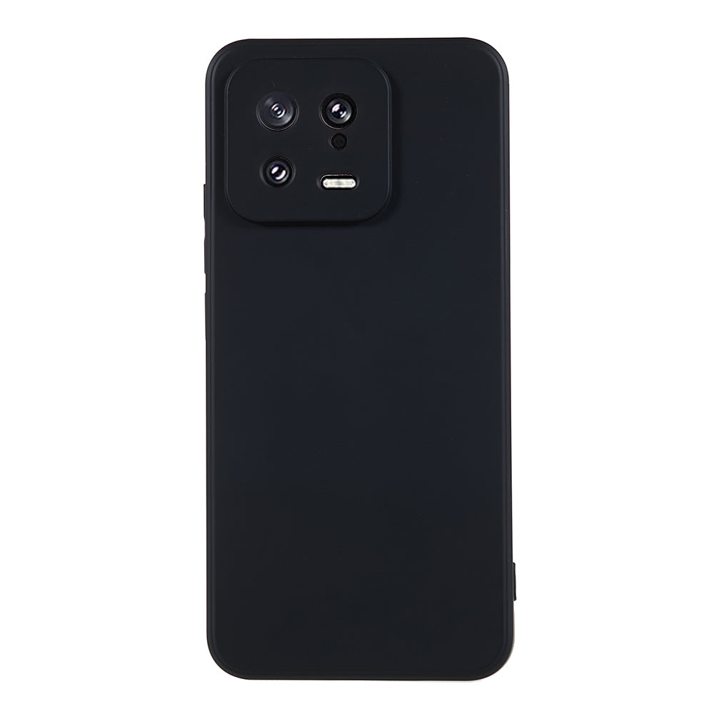 For Xiaomi 13 5G Anti-scratch TPU Phone Case Fiber Lining Rubberized Protective Cover
