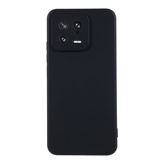 For Xiaomi 13 5G Anti-scratch TPU Phone Case Fiber Lining Rubberized Protective Cover