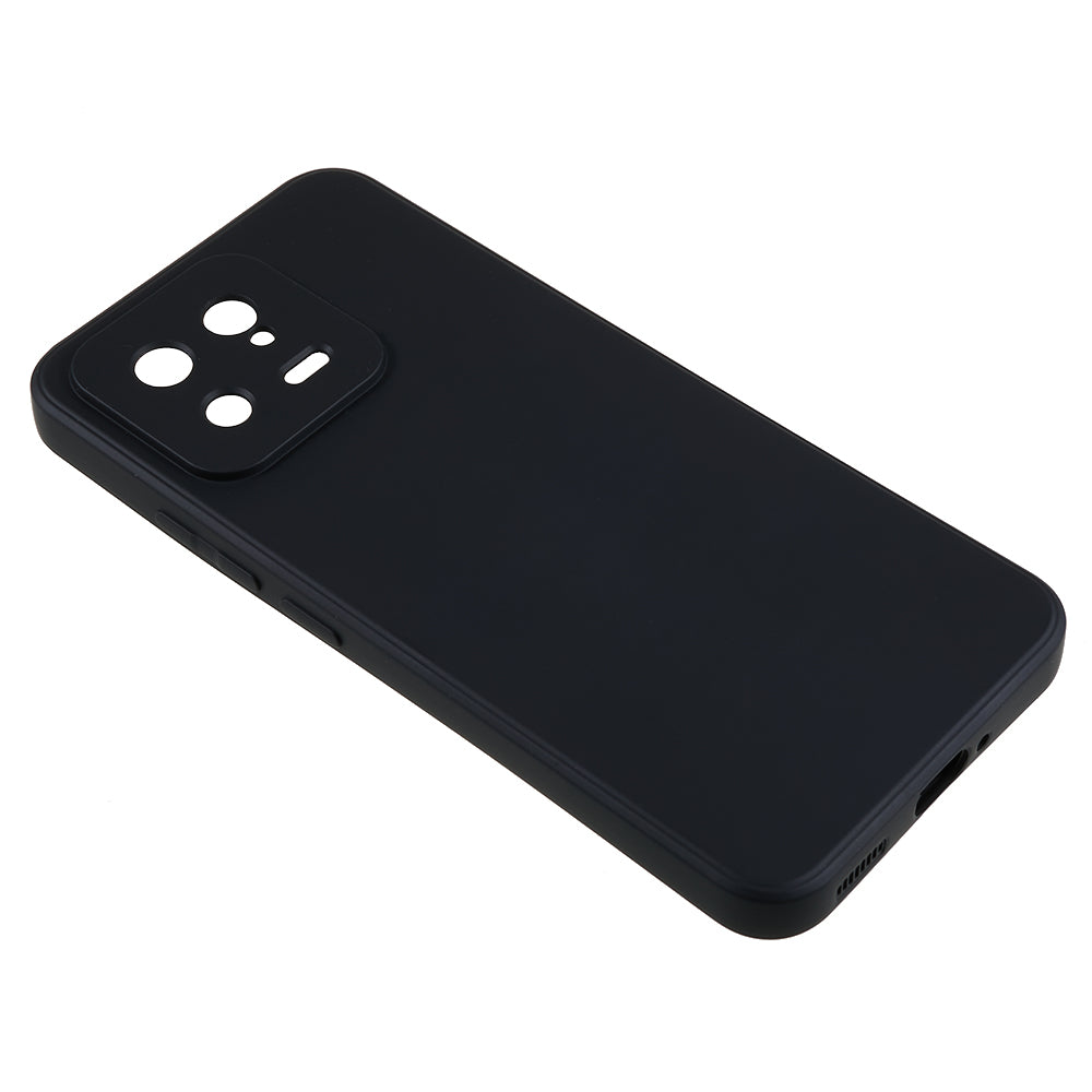 For Xiaomi 13 5G Anti-scratch TPU Phone Case Fiber Lining Rubberized Protective Cover
