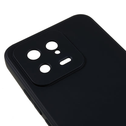 For Xiaomi 13 5G Anti-scratch TPU Phone Case Fiber Lining Rubberized Protective Cover