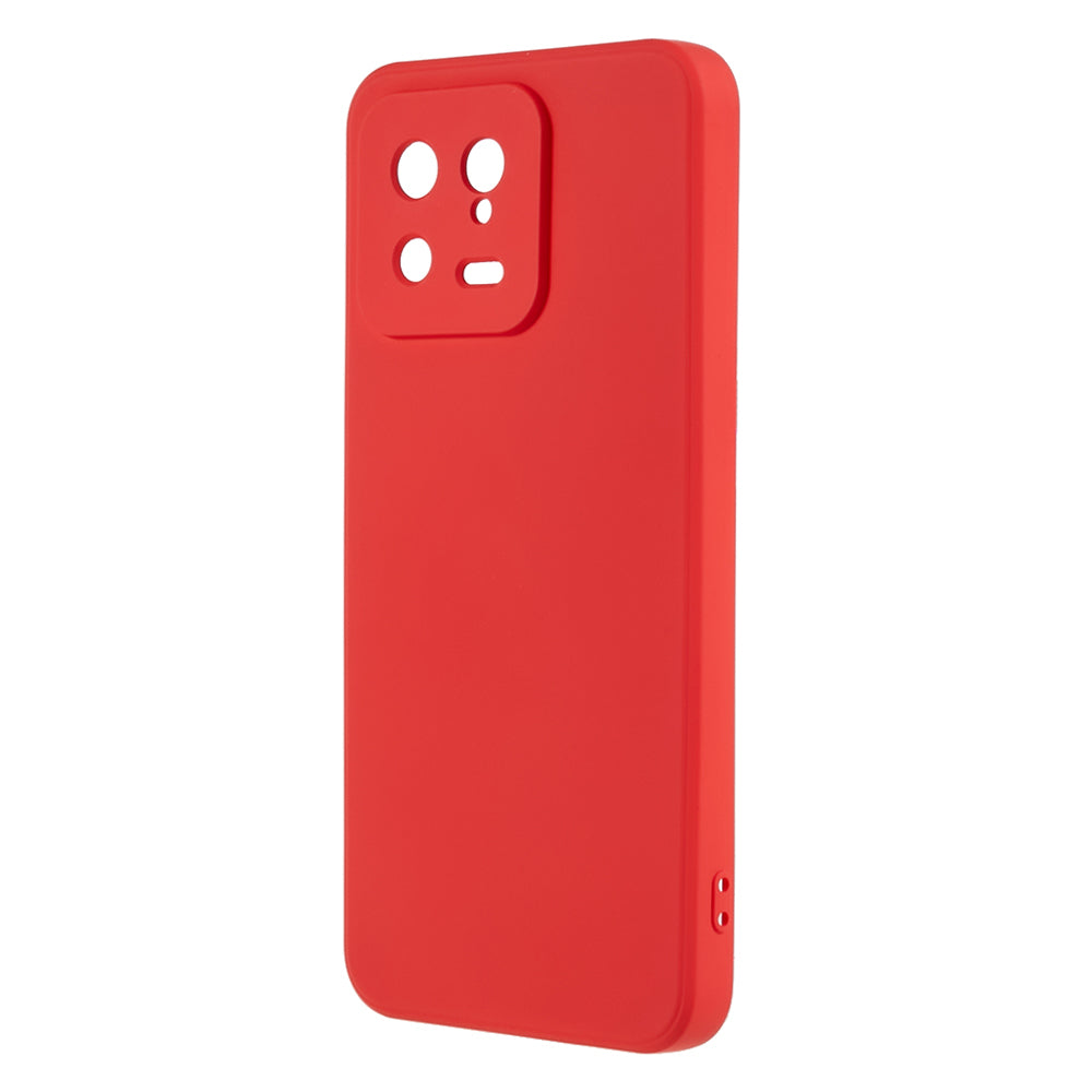 For Xiaomi 13 5G Anti-scratch TPU Phone Case Fiber Lining Rubberized Protective Cover
