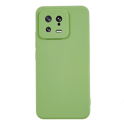For Xiaomi 13 5G Anti-scratch TPU Phone Case Fiber Lining Rubberized Protective Cover