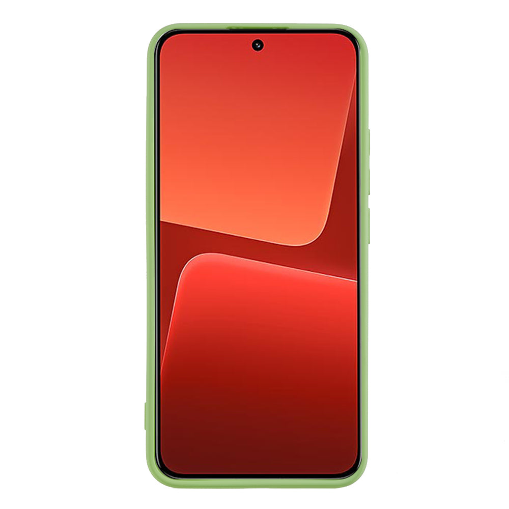 For Xiaomi 13 5G Anti-scratch TPU Phone Case Fiber Lining Rubberized Protective Cover