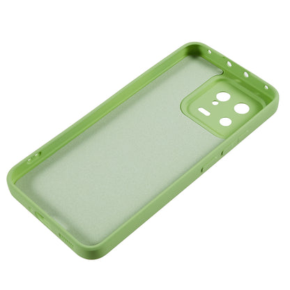 For Xiaomi 13 5G Anti-scratch TPU Phone Case Fiber Lining Rubberized Protective Cover